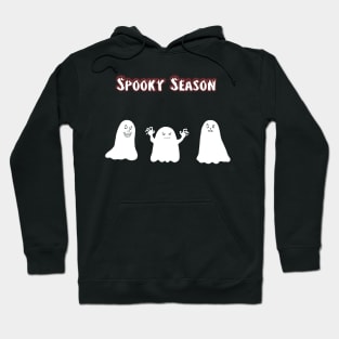 Three ghosts in Spooky Season Hoodie